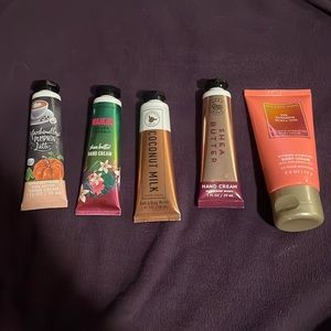 NWT bath and body works travel hand lotions